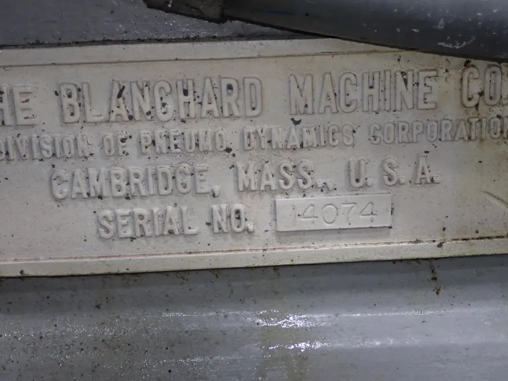 Blanchard 20" 11 Rotary Surface Grinder - 11