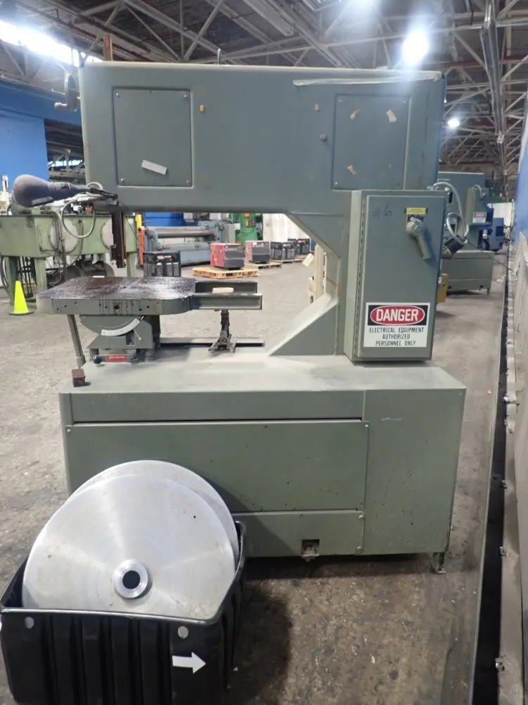 Grob 36" X 12" 4v-36 Vertical Band Saw - 4v-36