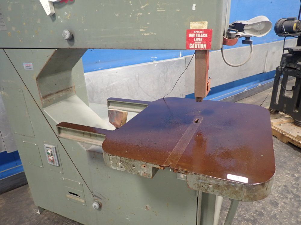 Grob 36" X 12" 4v-36 Vertical Band Saw - 4v-36