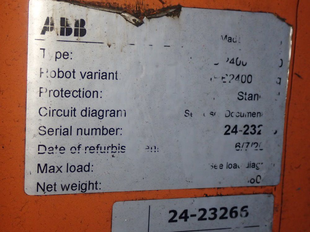 Abb Irb-2400 Robot - Irb-2400