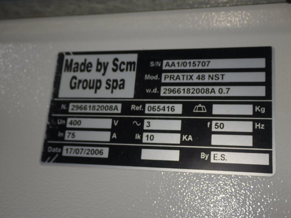 Scm 48" X 106" Pratix 48 Nst Cnc Router - Pratix 48 Nst