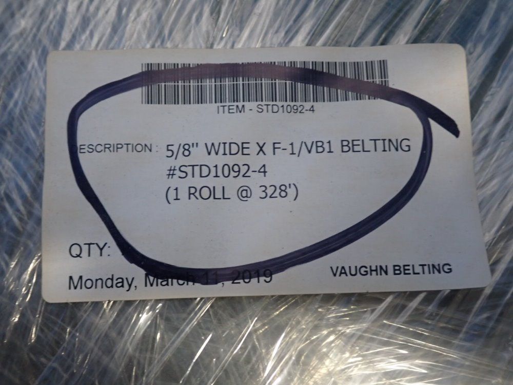 Vaughn Rolled Belting