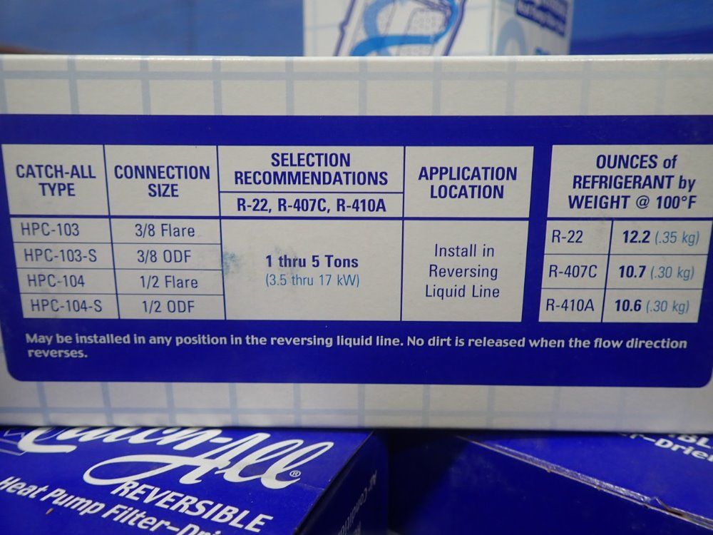 Catch-all/parker Heat Pump Filter/dryer