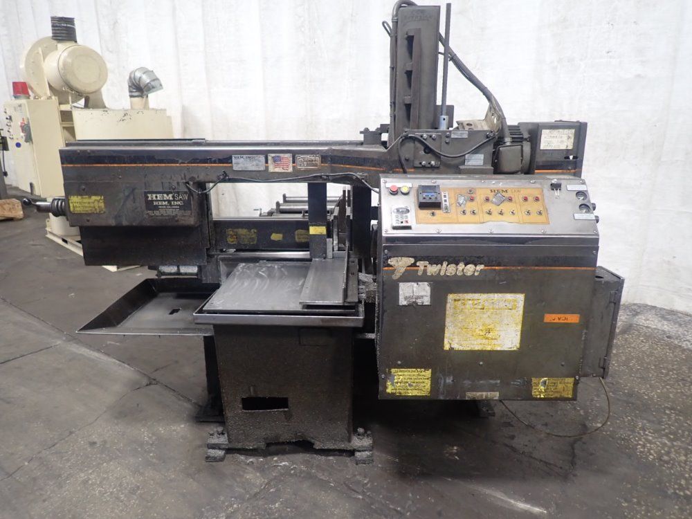 Hem Inc 22" X 15" Twister Auto Horizontal Band Saw - Twister Auto