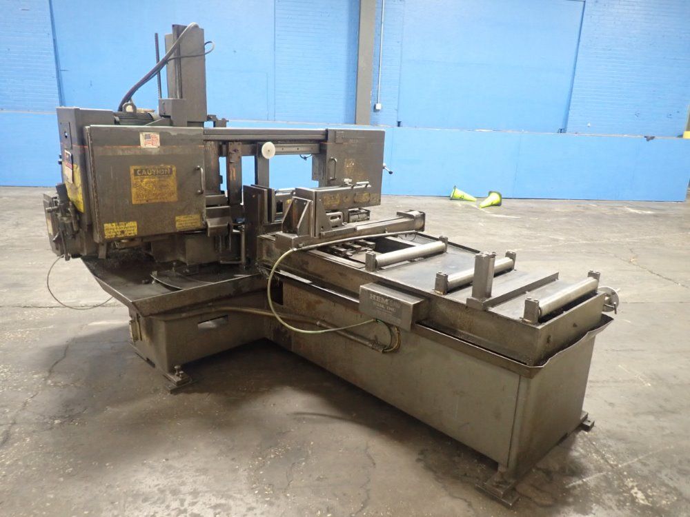 Hem Inc 22" X 15" Twister Auto Horizontal Band Saw - Twister Auto