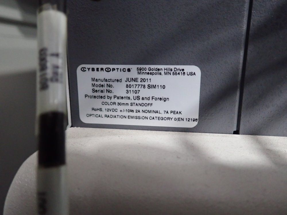 Cyber Optics Automatic Inspection System