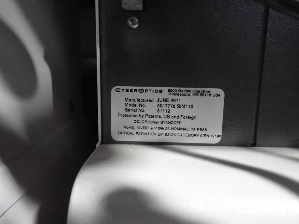 Cyber Optics Automatic Inspection System