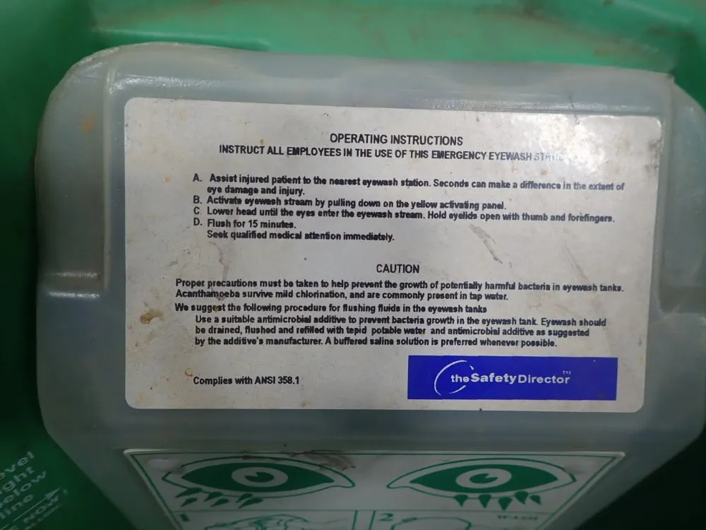 The Safety Director Emergency Eyewash Station