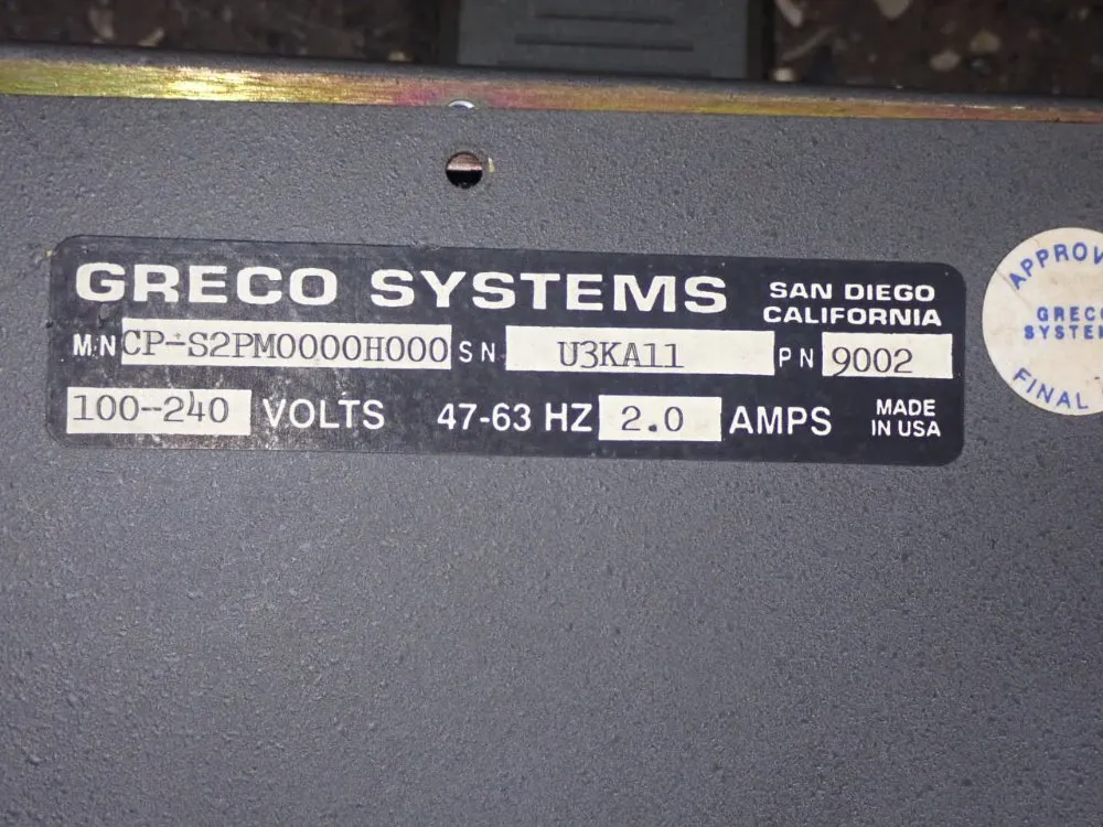 Greco Systems Cnc Control