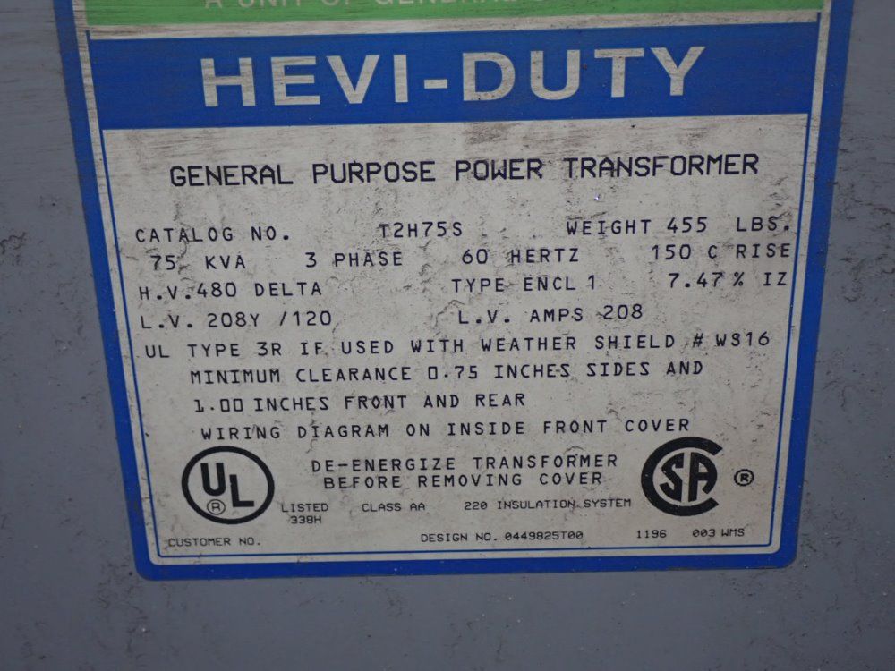 Hevi-duty Transformer