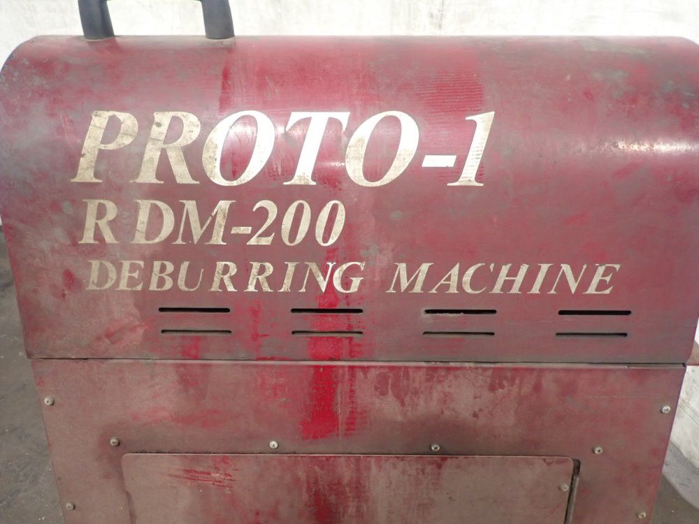 Proto-1 Rdm-200 Tube Deburring Machine