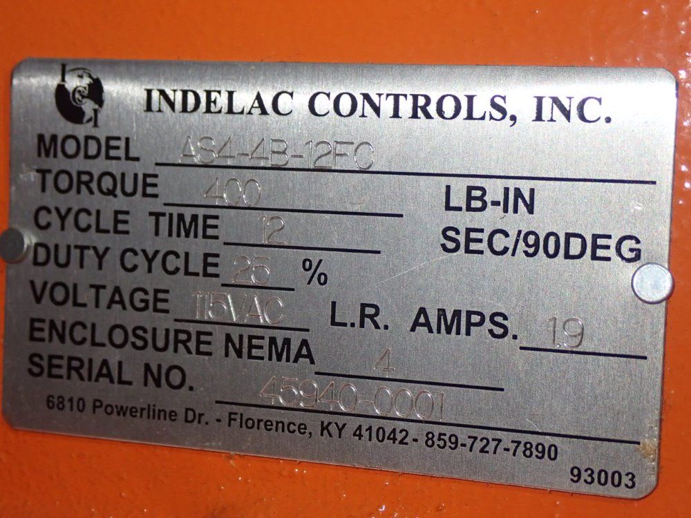 Indelac Controls Actuator