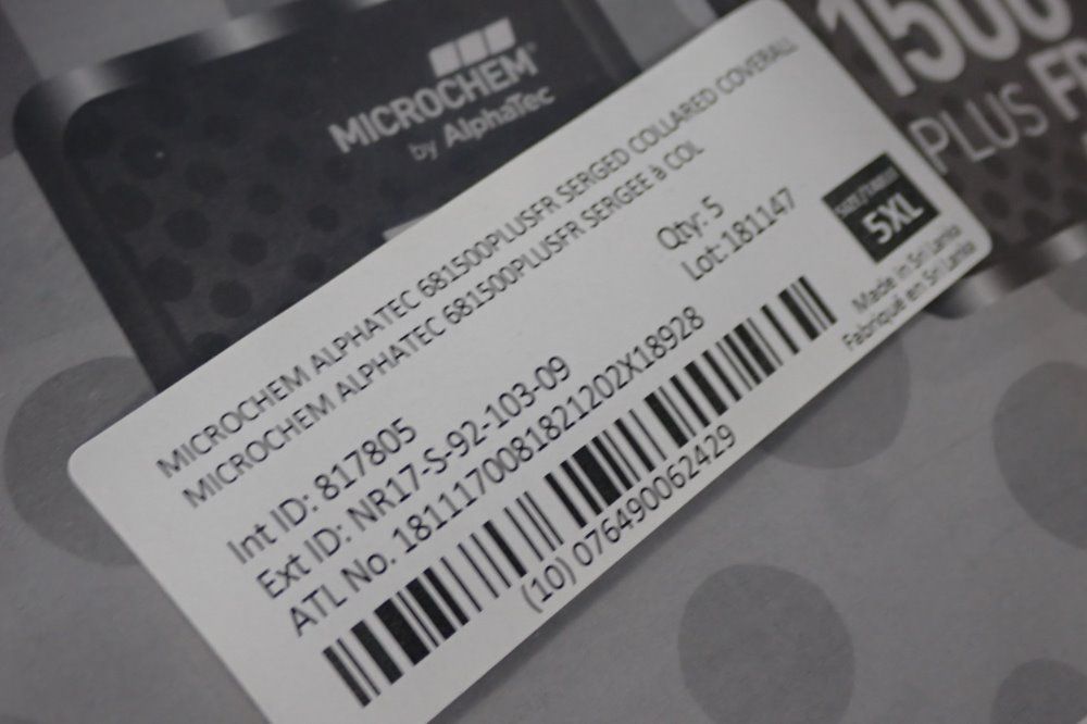 Ansell/micro Chem Coveralls