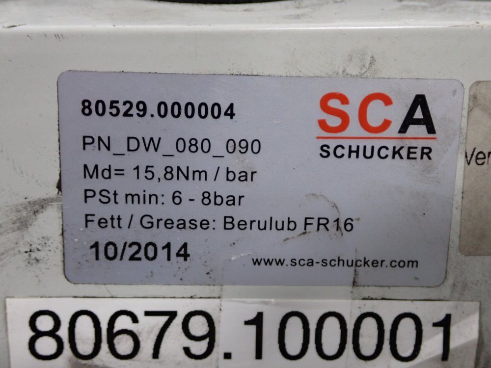 Sca Actuator Valve
