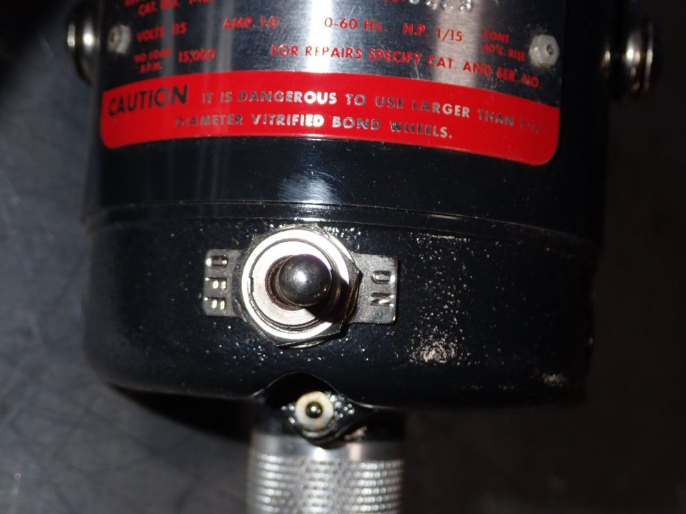 Dumore Flexshaft Grinder