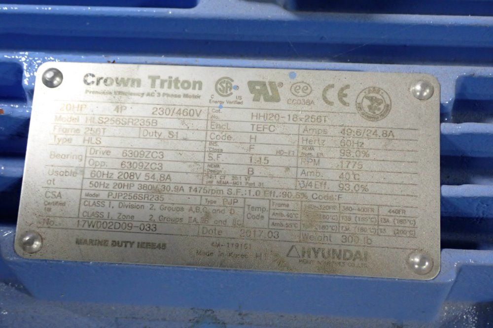 Hyundai/crown Triton Motor