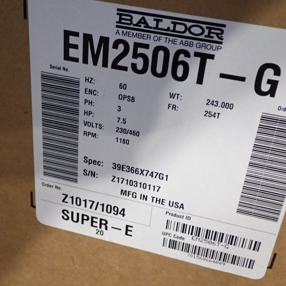 Baldor-reliance Motor