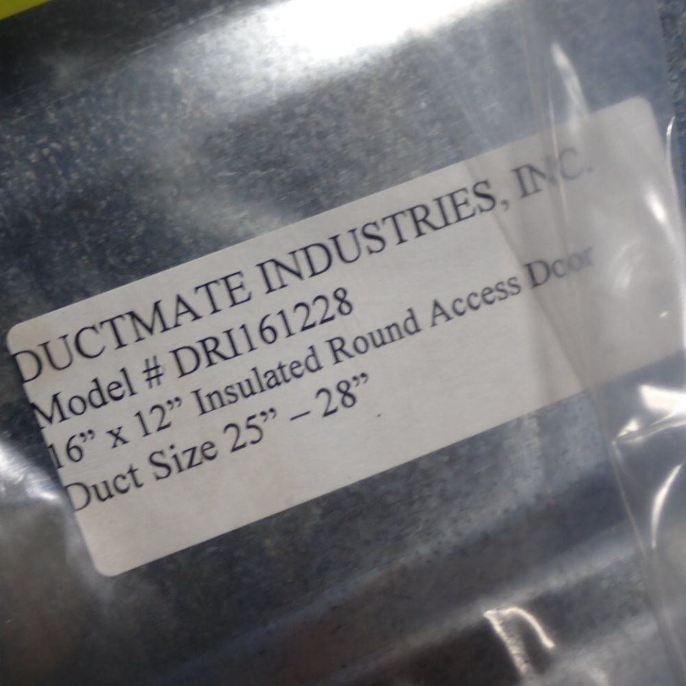 Ductmate Industries Insulated Round Accesas Doors
