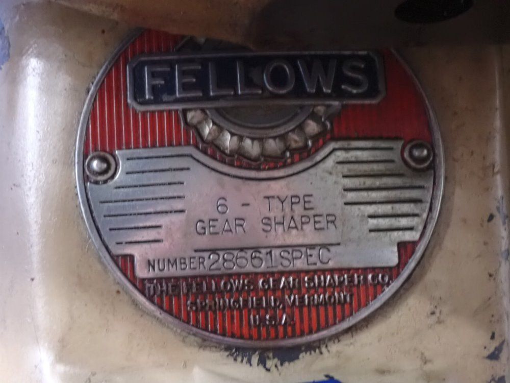 Fellows 26 1/4" 6 Type Gear Shaper