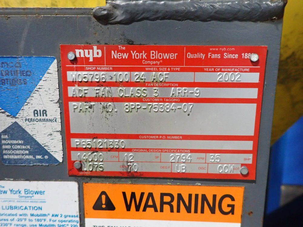 Donaldson Torit/nyb Dust Collector/blower