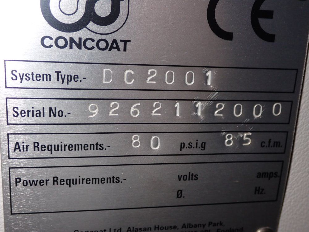 Concoat Dip Coating System
