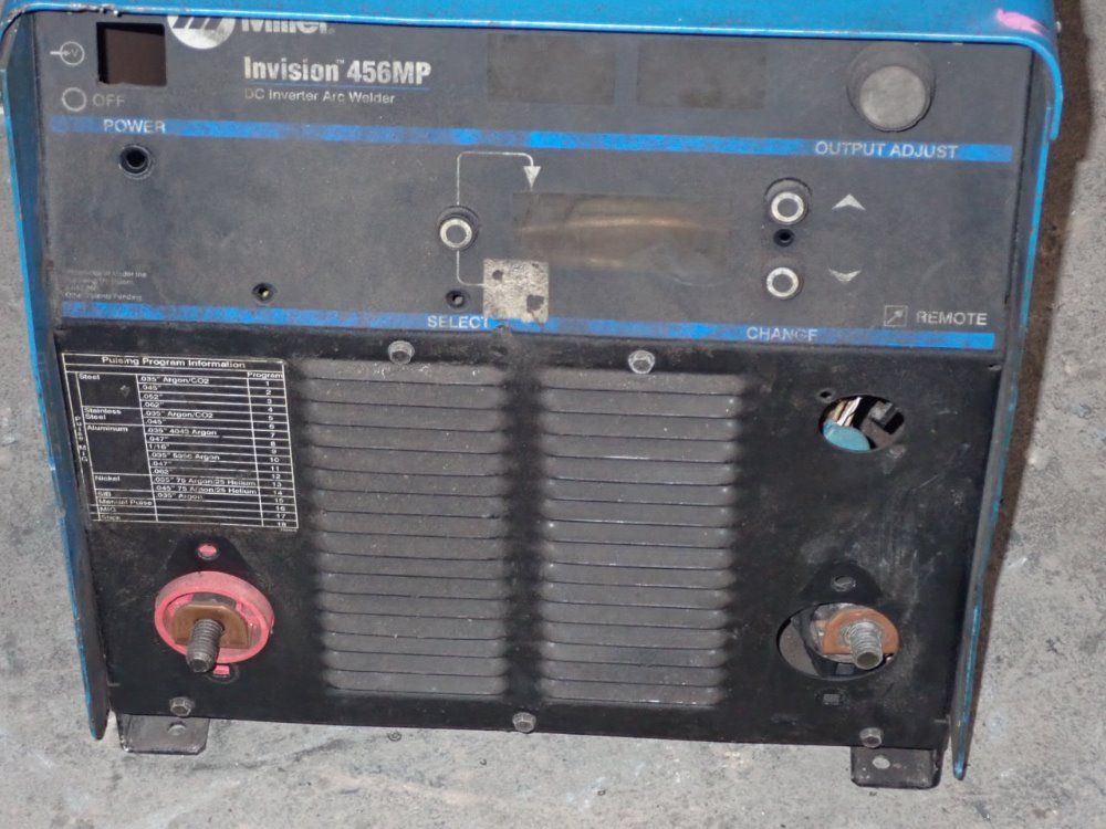 Miller 450 Amp Welder - Invision 456mp