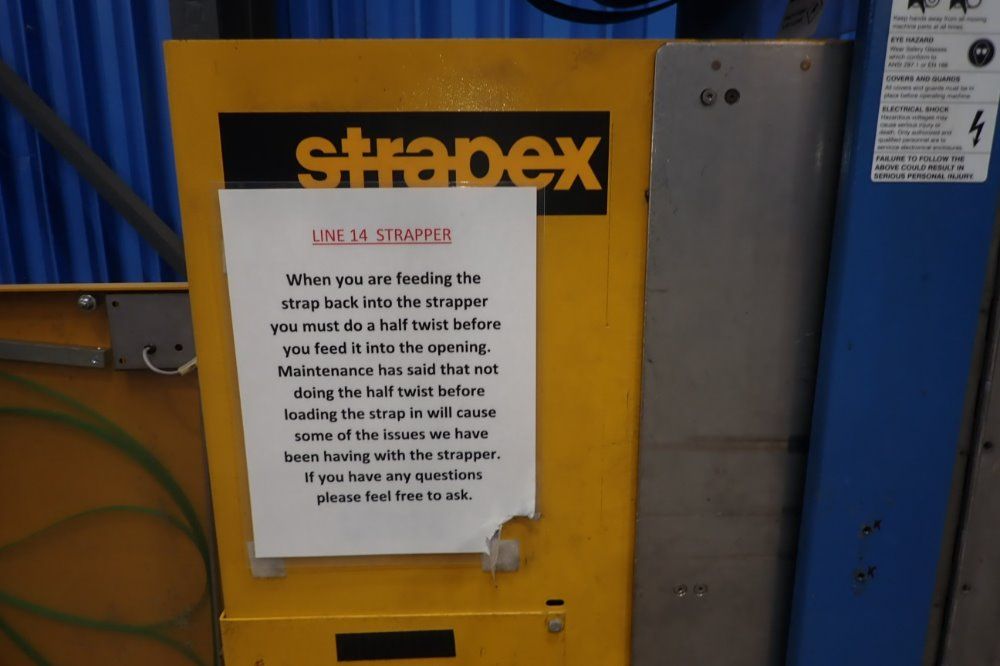 Strapex 6.5 Amp Vss 30.357 Strapping Machine - Vss 30.357