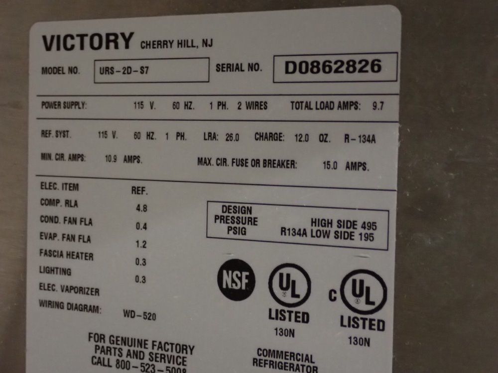 Victory Refrigerator