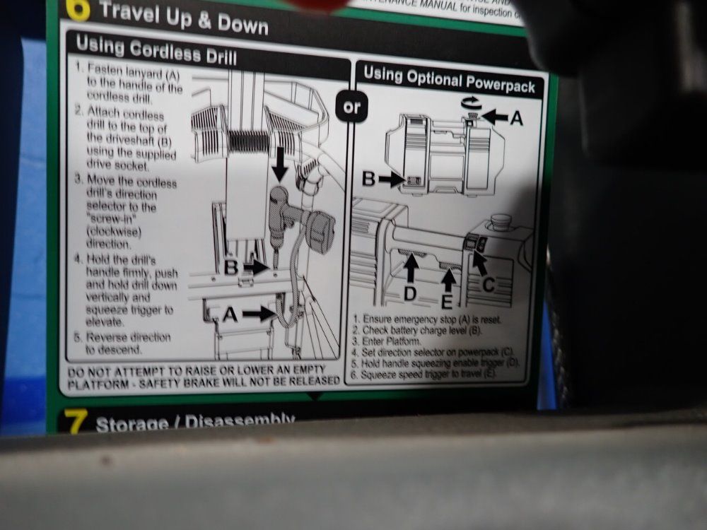 Liftpod/jlg Man Lift Pod