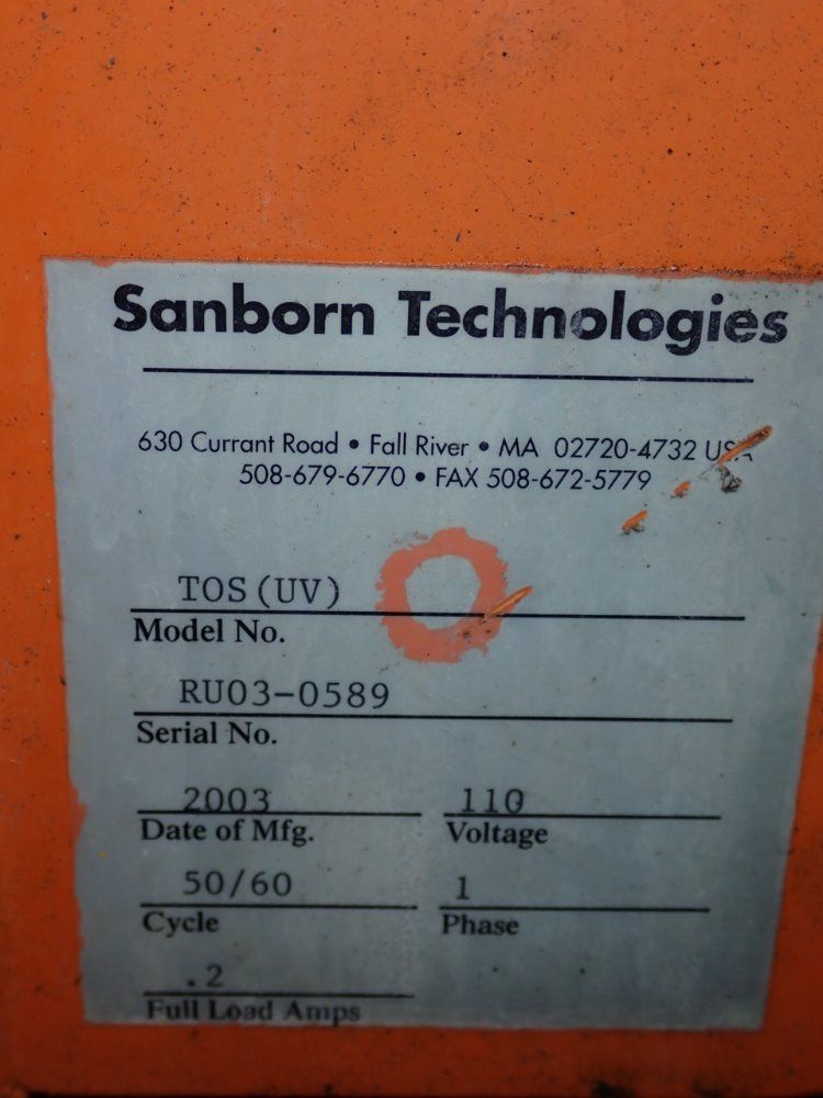 Sanborn Technologies Filtration System