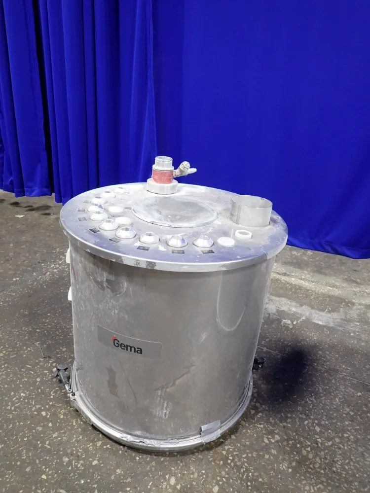 Gema Stainless Steel Powder Coating Hopper