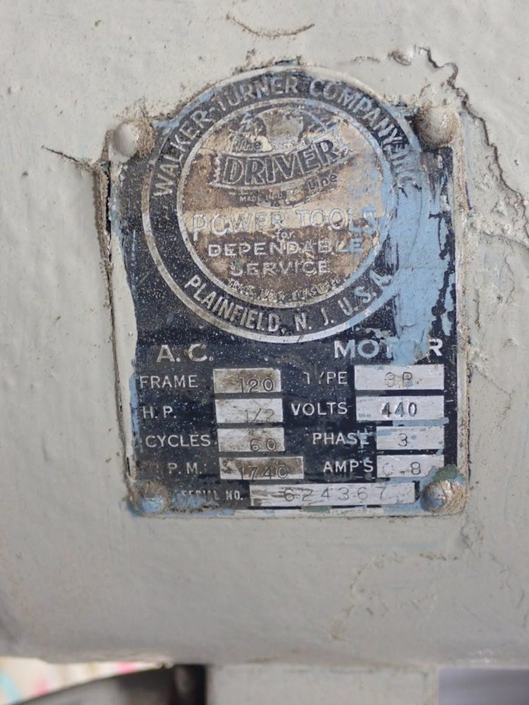 Walker Turner Company Radial Arm Drill Press