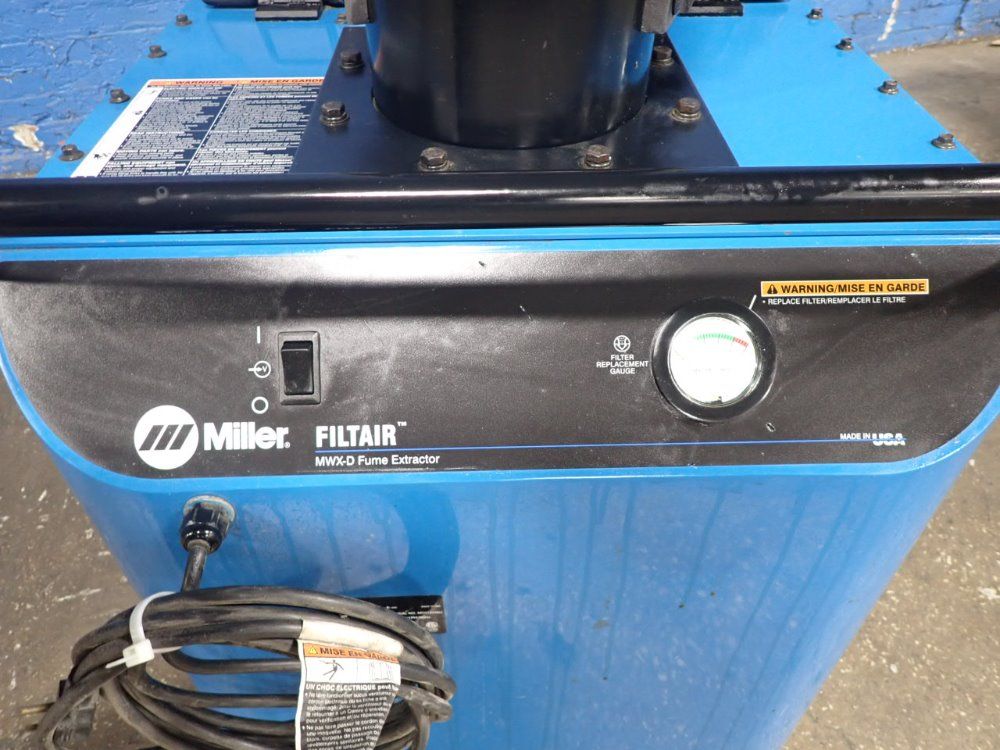Miller Filtair/mwx-d Fume Extractor - Filtair/mwx-d