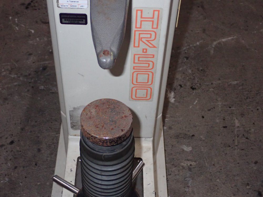 Sandvik 500a Hardness Testing Machine - 1137347