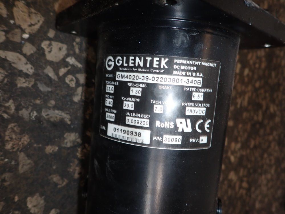 Glentek Dc Motor