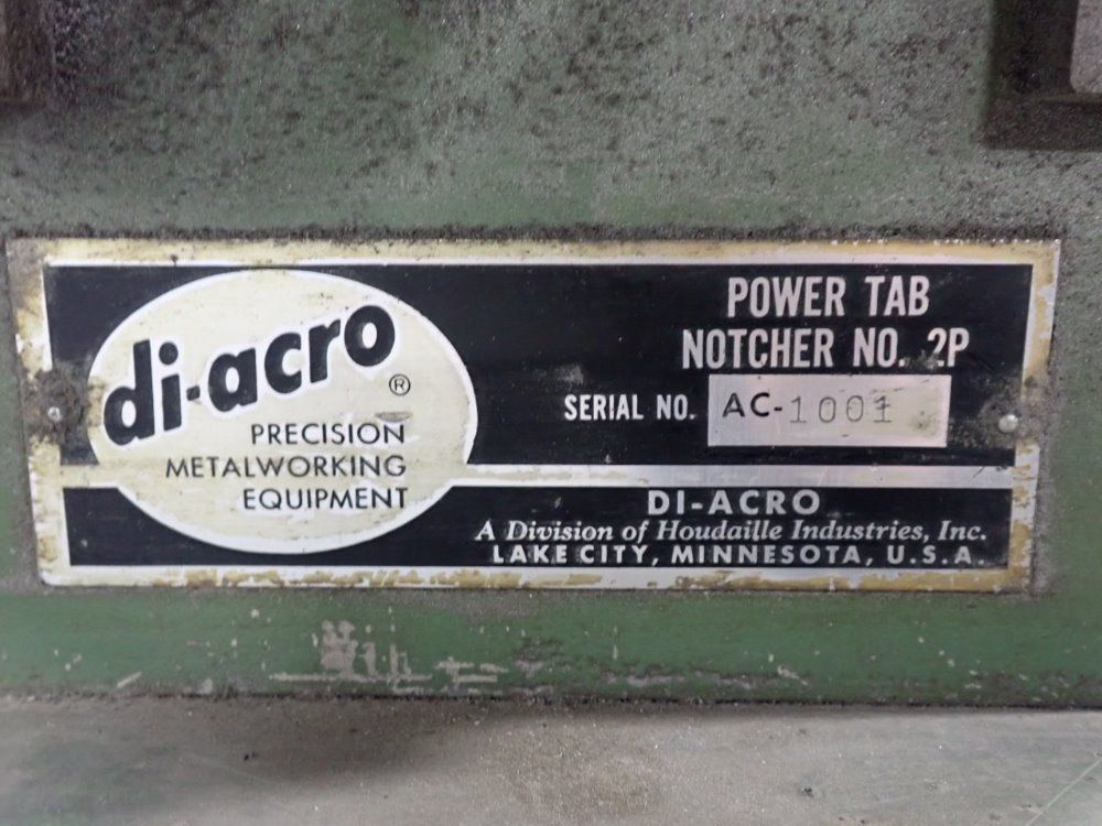 Di-arco Power Tab Notcher