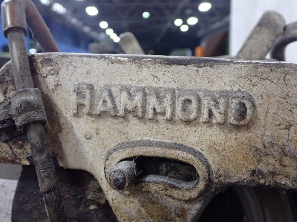 Hammond Dual Disc Carbide Grinder
