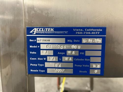 Accutek Single Head Piston Filler - Svf1