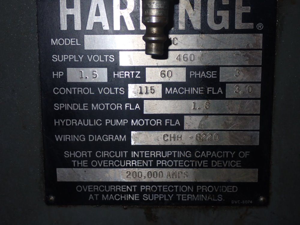 Hardinge Turret Lathe