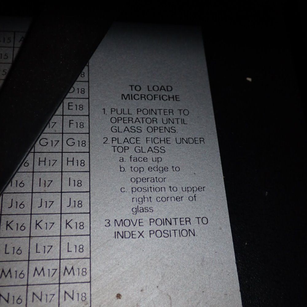 Micron Microfiche Reader
