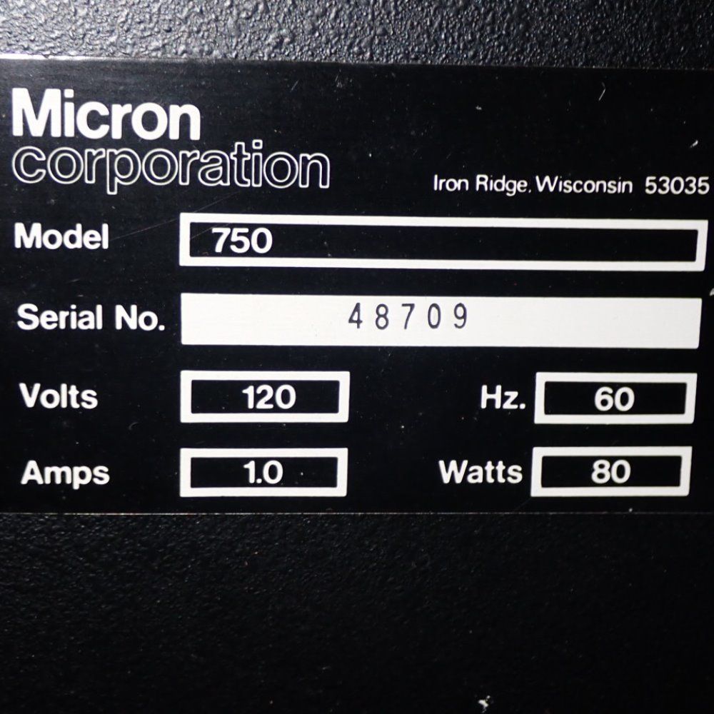 Micron Microfiche Reader
