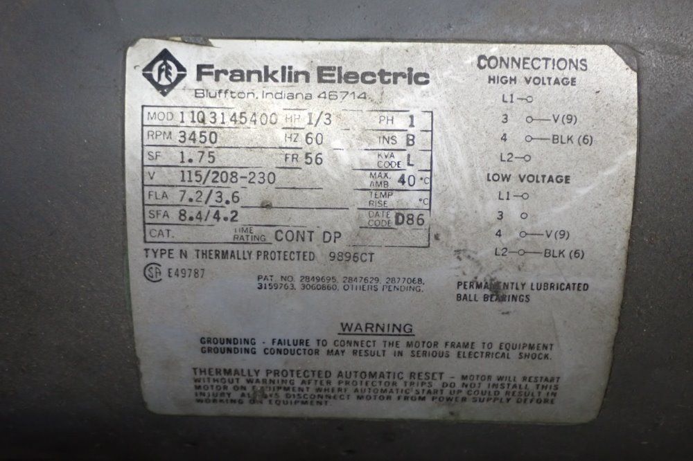 Hansvedt 6" X 12" Chuck Sm-150b Edm - Sm-150b