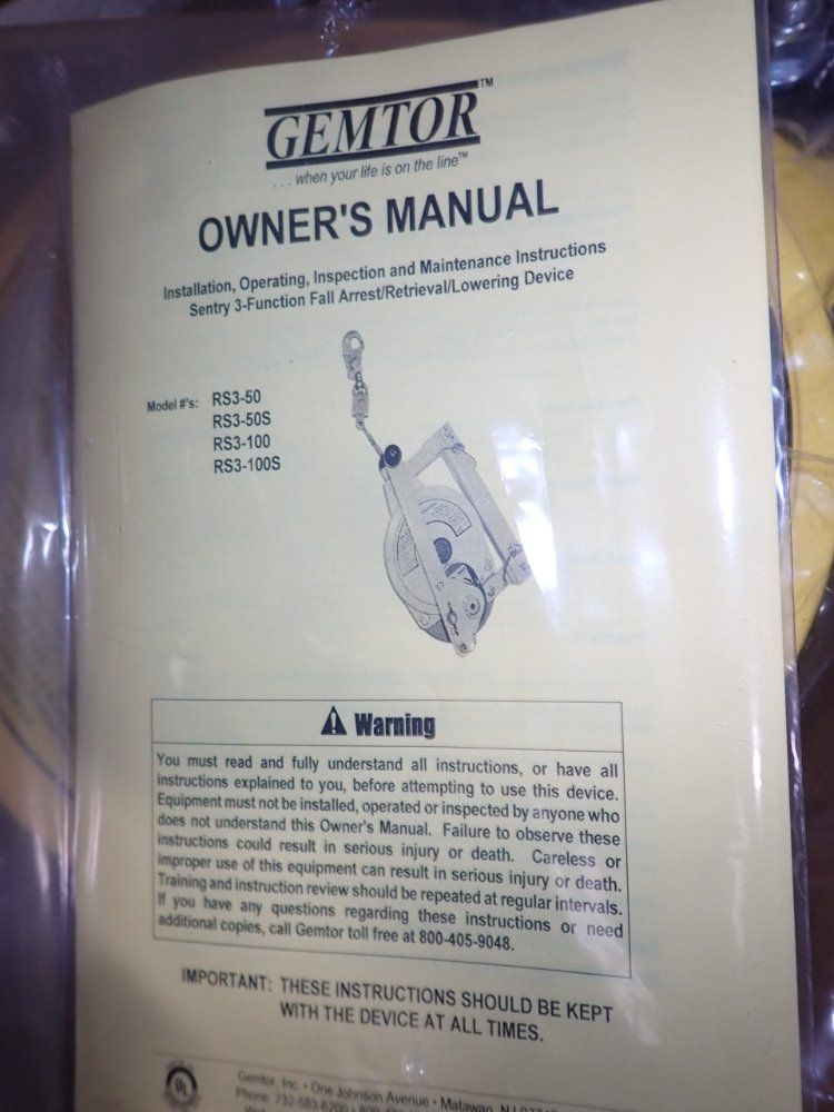 Gemtor Confined Space System