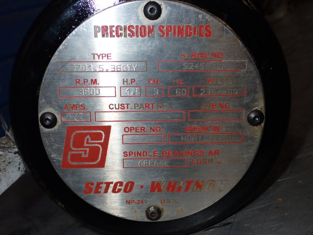 Setco Whitnon Spindle