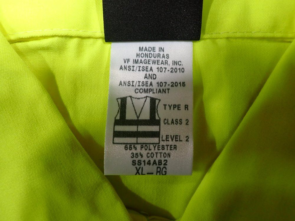 Red Kap 36, Size Xl Shirts Shirts