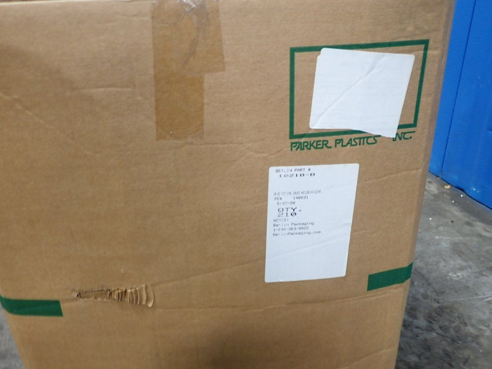 Berlin Packaging 18 Oz Clear Oval Style Plastic Containers - 10218-b