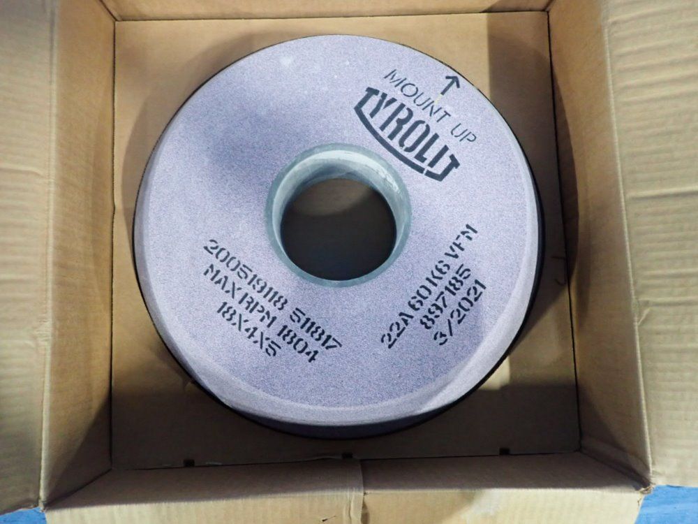Tyrolit 18"x4"x5" Straight Grinding Wheel