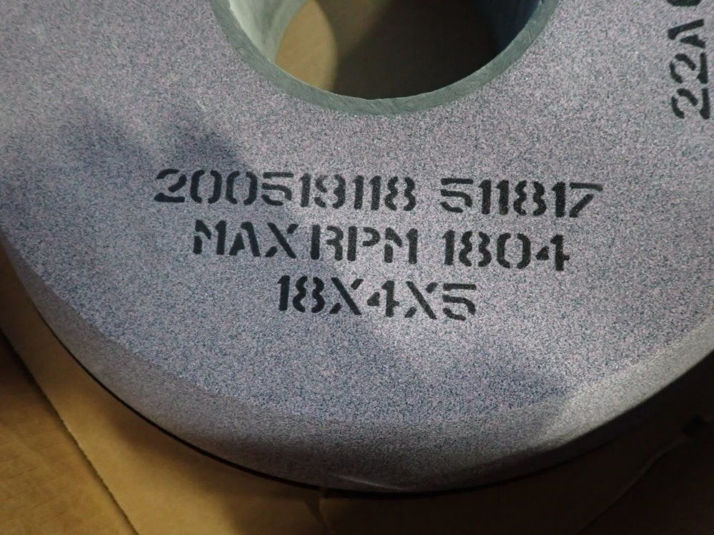 Tyrolit 18"x4"x5" Straight Grinding Wheel