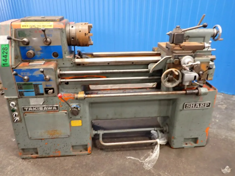 Takisawa 16x24 Manual Lathe - Tsl-800