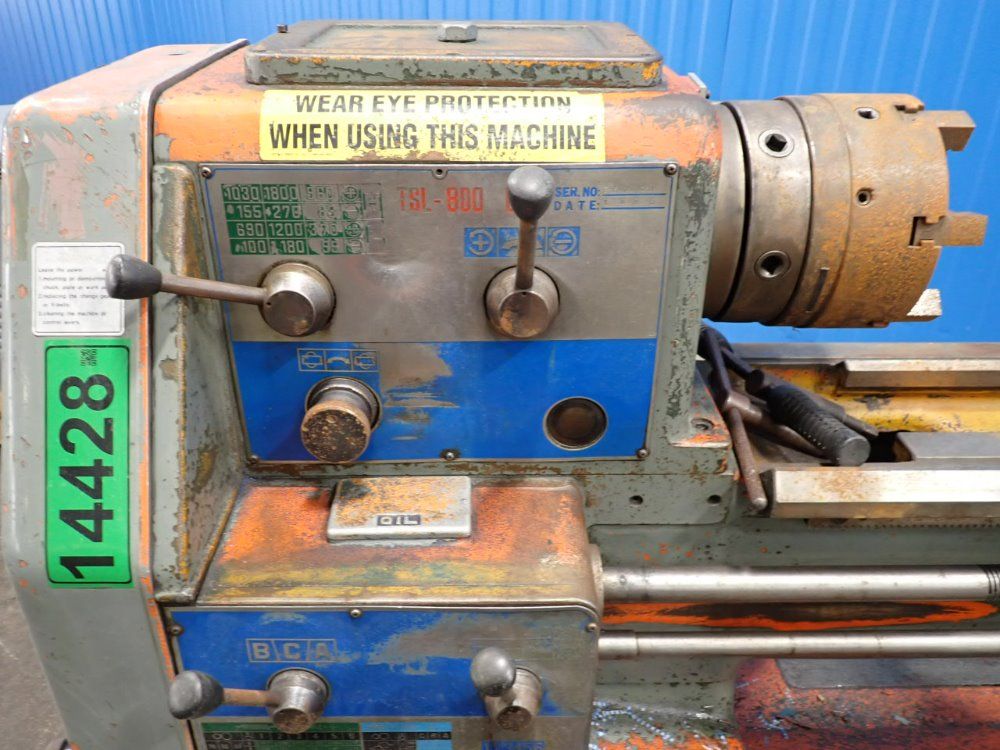 Takisawa 16x24 Manual Lathe - Tsl-800